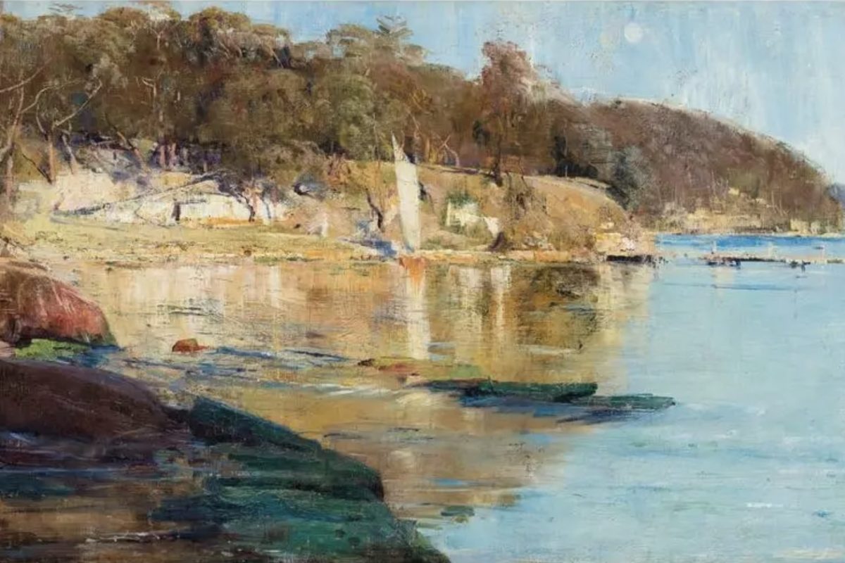Streeton painting unveiled for first time in 130 years